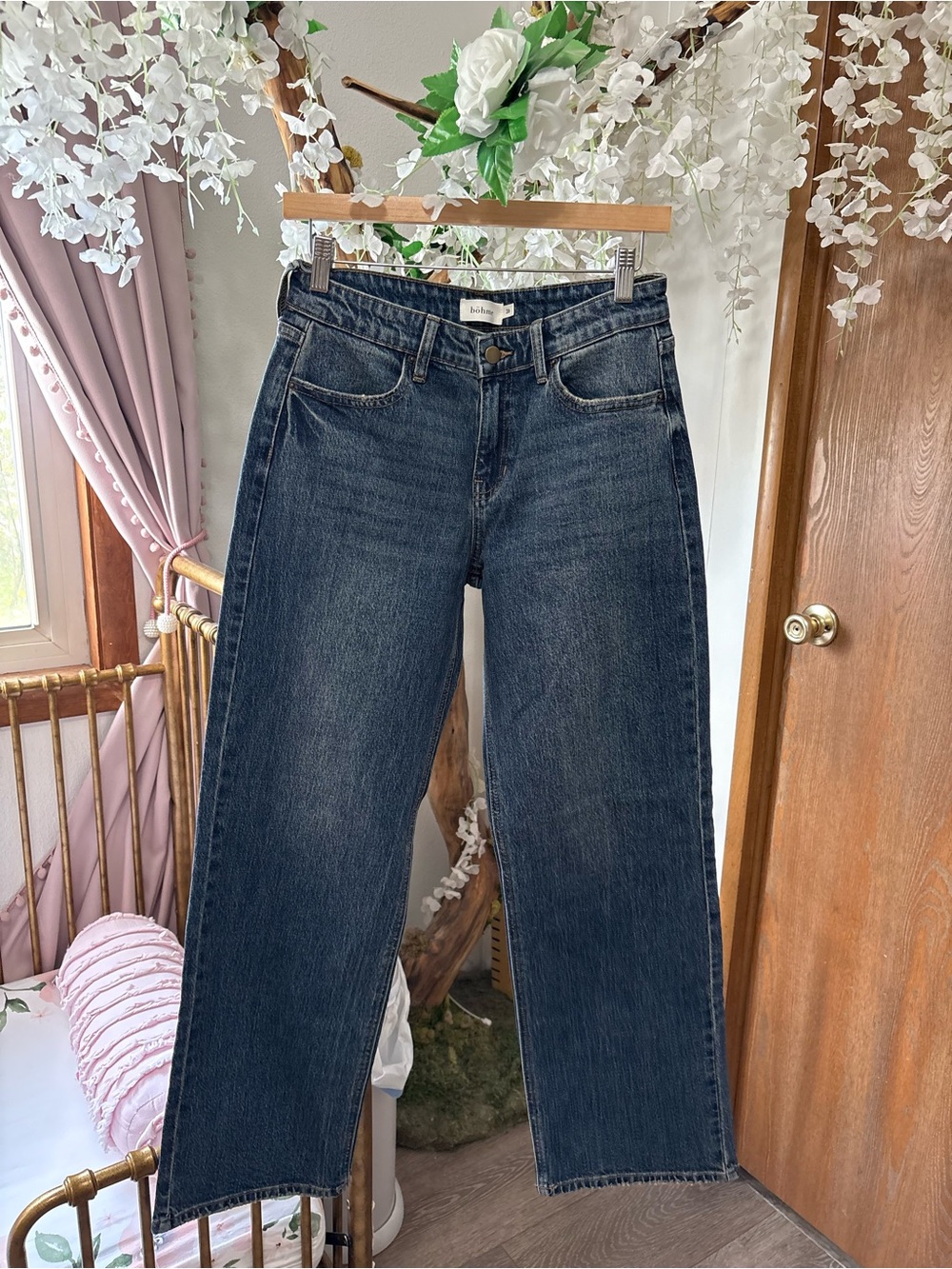 bohme Dark Indigo Straight-Leg Women’s Jeans